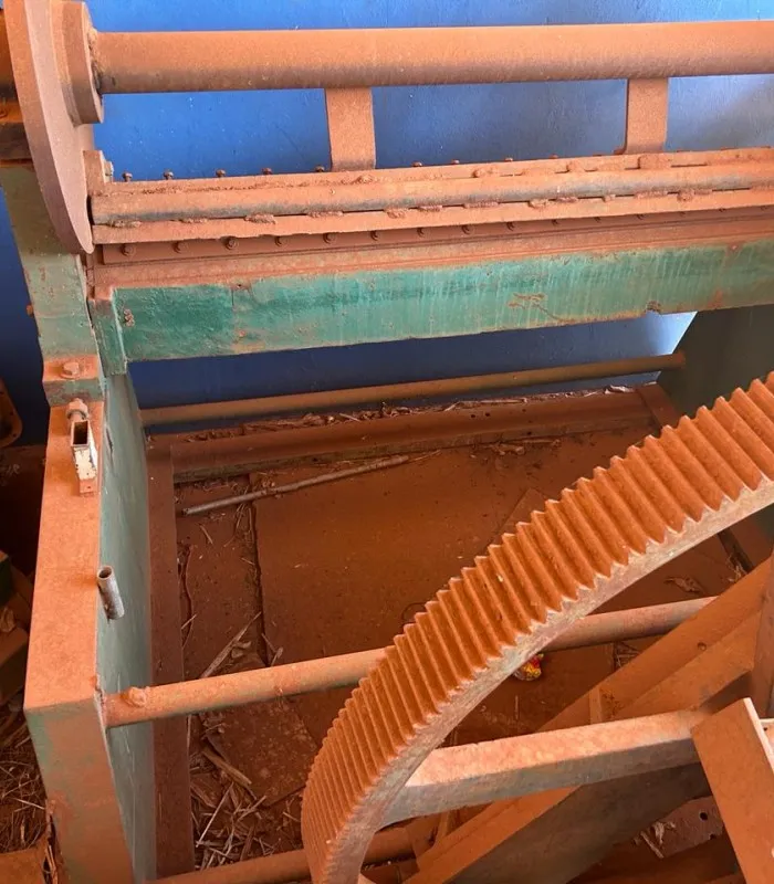 Máquina para produção de Papelão - Desmontada